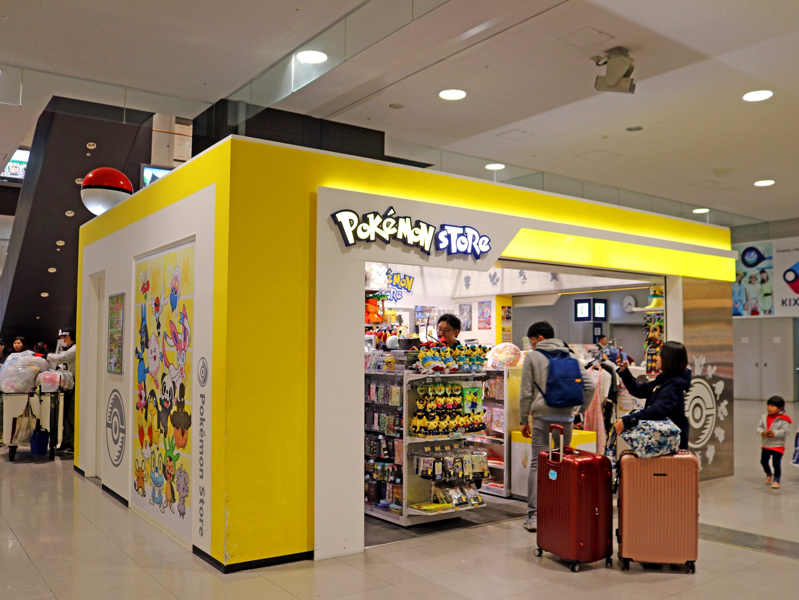 ポケモンストア、関空など5店舗を2021年8月31日までに閉店－今年度閉店