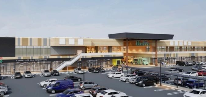 天満屋ハピーズ西大寺モール、2026年3月5日一部先行開業－天満屋ストアの食品スーパー皮切りに今秋全面開業